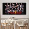NBA Star Collection Poster: Giannis, Leonard, Curry & Lillard - Self-Adhesive Wall Sticker