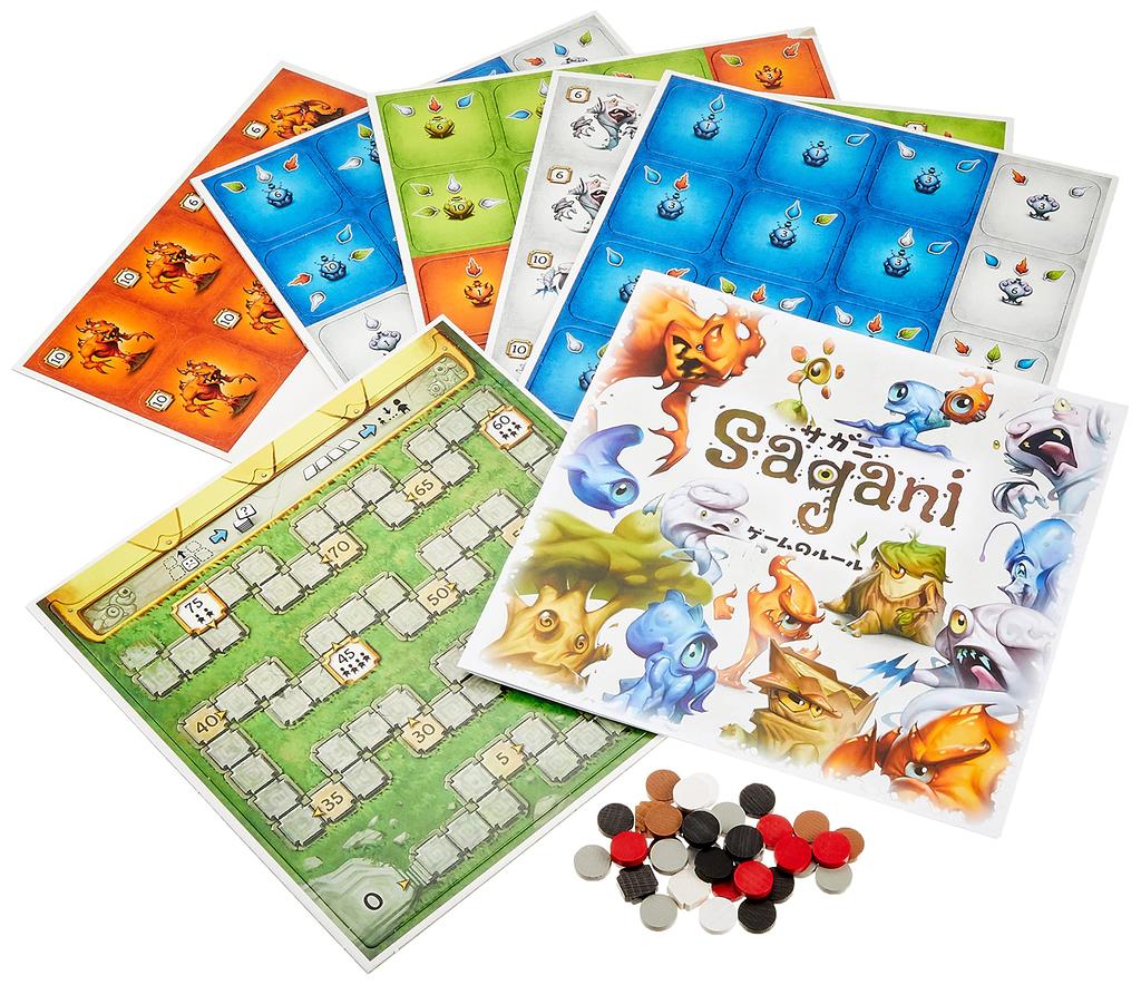 Hobby Japan Sagani Japanische Version 45 für 8 Jahre und Brettspiel (1-4 Spieler, Minuten, bis)