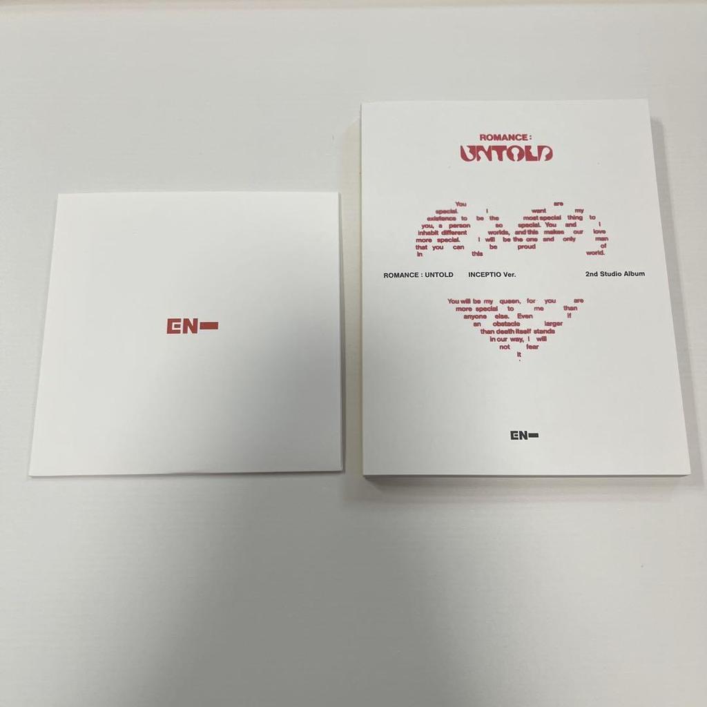 [USED] ENHYPEN ROMANCE:UNTOLD INCEPTIO Ver.