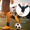 Ultra-thin Breathable Nylon Spandex Ankle Support Brace Compression Wrap Bandage Adjustable Hook Loop Closure Stabilizing