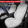 For New Tesla Model Y Juniper 2025 2026 Seat Ventilation Cushion - Nappa Leather, Universal Split Back Row Set, Comfortable
