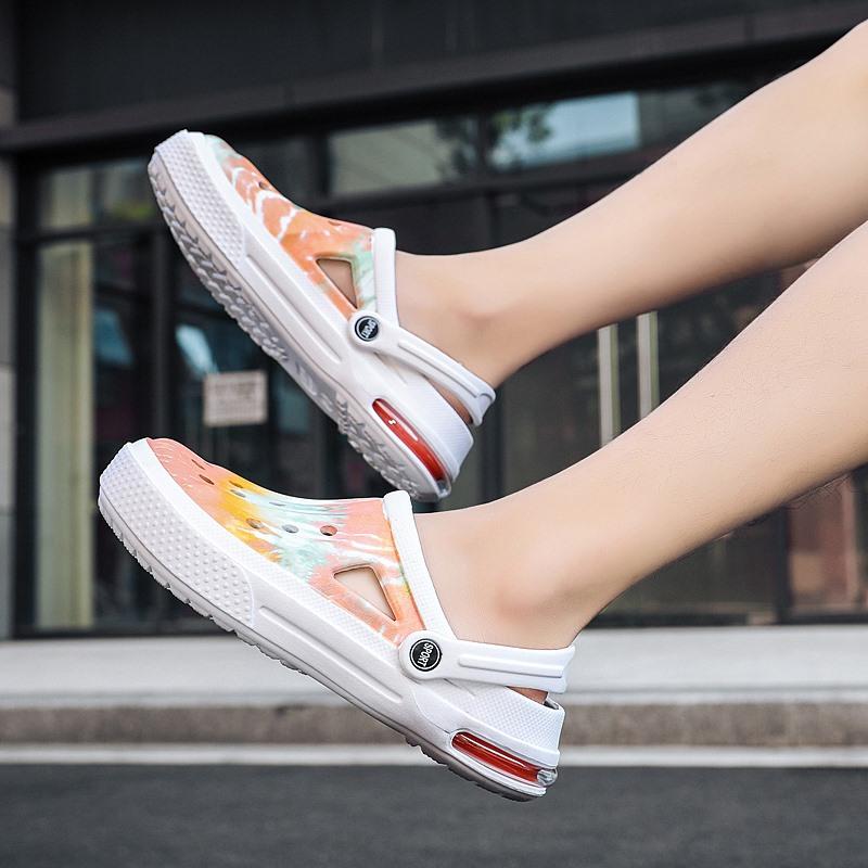 Muži Ženy Sandál Prodyšný vzduchový polštář Dřeváky Plážové žabky Boty Ploché pantofle