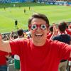 Lightweight Soccer Sunglasses Stylish Football Sunglasses Decorative Glasses Frame  Unisex Use