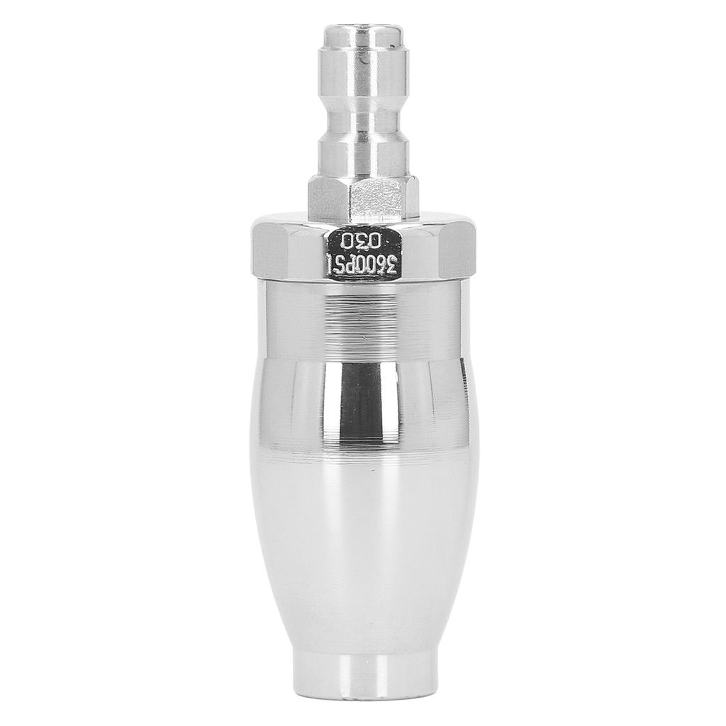 Hochdruckreiniger Turbo-Düse 1/4 Zoll Schnellanschluss Messing 3600PSI Rotierende Düse für Heiß- und Kaltwasser