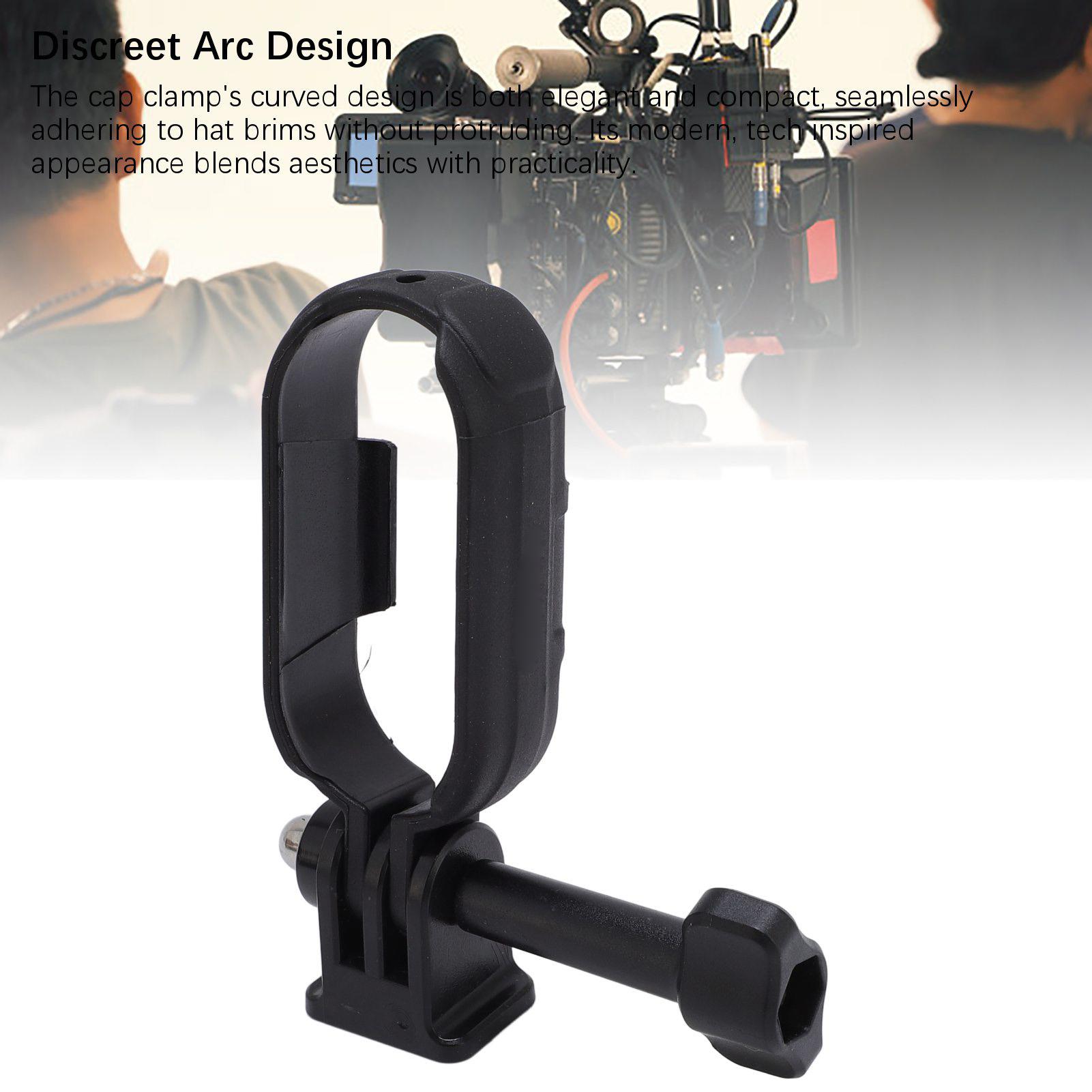 

Крепление бейсболки для GO3S GO3 Алюминий Вращающийся на 180 градусов Противоскользящий Зажим для шляпы для экшн-камеры