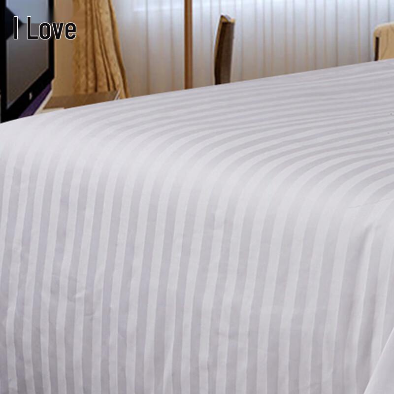 Yiyi'ai 40S Satin Stripe Cotton Bedsheet