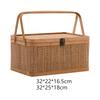 Moon Cake Basket Food Storage Basket Gift Basket Chinese Styles Lockable Lid