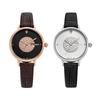 Gaigeo Ge1211 Cubic Leather Watch