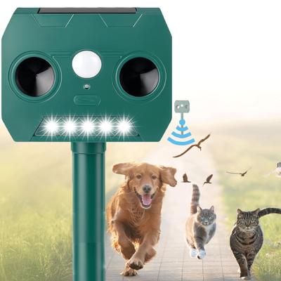 AZ4U Tier Ultraschall und Vogel Solar Schädlingsbekämpfer Keine Stromversorgung IP65 Wasserdichtes Abwehrmittel, LED, Katze, Hund, Abwehrmittel, Laden, Steuerung, Yasasino, Erforderlich,