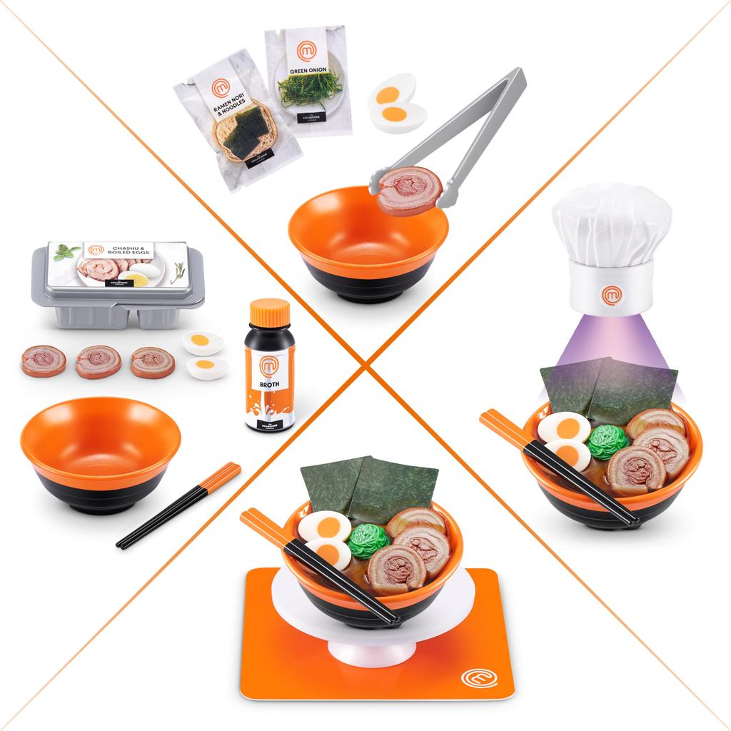 Mini Brands MasterChef Series 1 (2-Pack) - Collect and Create 11 MasterChef Dishes. DIY Resin Play, Non-Edible Collectibles.