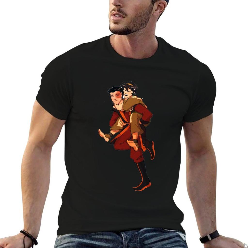Toph and Zuko Trust Exercise full TShirt Lightweight Cooling Short Sleeve Tee
