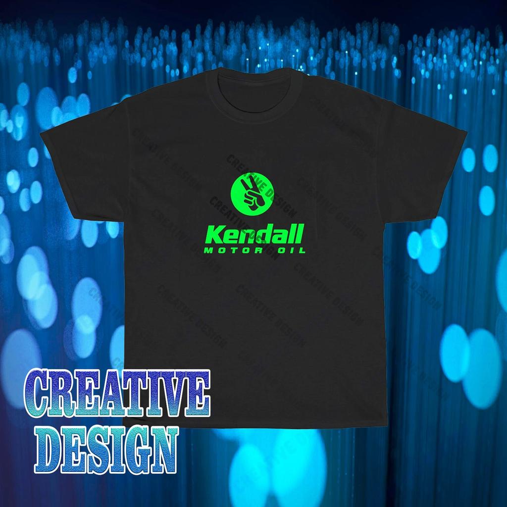 Gloednieuw Kendall Motorolie Logo T-shirt Grappige Maten S tot 5XL