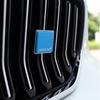 3D ABS Car Front Grille Badge Car Side Fender Rear Trunk Emblem Logo Styling Stickers