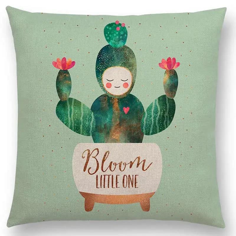 Latest Lovely Happy Cactus Pretty Pineapple Colourful Ice Cream Precious Agate Prints Car Cushion Cover Sofa Throw Pillow Case
