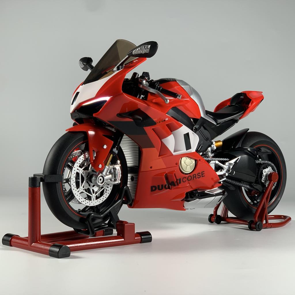 1:6 Ducati V4 V4S V4SP2 1:7 Závodní Model Motocyklu Diecast Slitina Motorka Hračka Sbírka Miniatura Auto Domácí Dekorace Kluk
