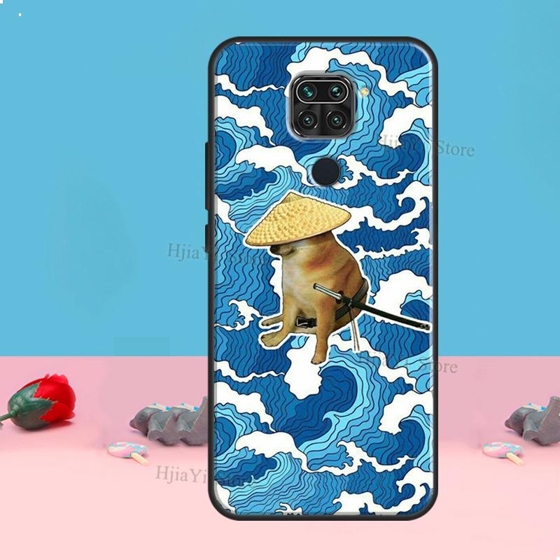 Cheems Doge Meme Funny Doggy Case For Redmi Note 8 9 10 11 12 Pro Plus 10S 11S 12S Cover For Redmi 9C 10A 10C 12C Coque
