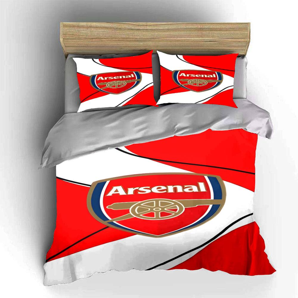 Arsenal Logo with Cannon. Bedding Sets Duvet Cover Sets Duvet Covers Pillowcases(1 * Duvet Cover 2 * Pillowcases Without Duvet Insert)