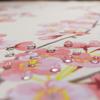 Asakura Dyeing Cloth Super Furoshiki Nagare Plain Weave Flowing Water Cherry Blossom Water-Repellent (wrapping cloth)