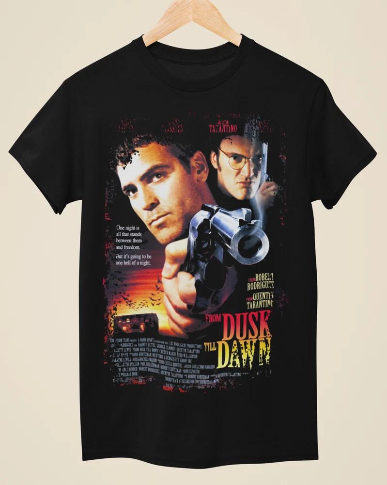 From Dusk Till Dawn Movie Poster Inspired Unisex Black TShirt S