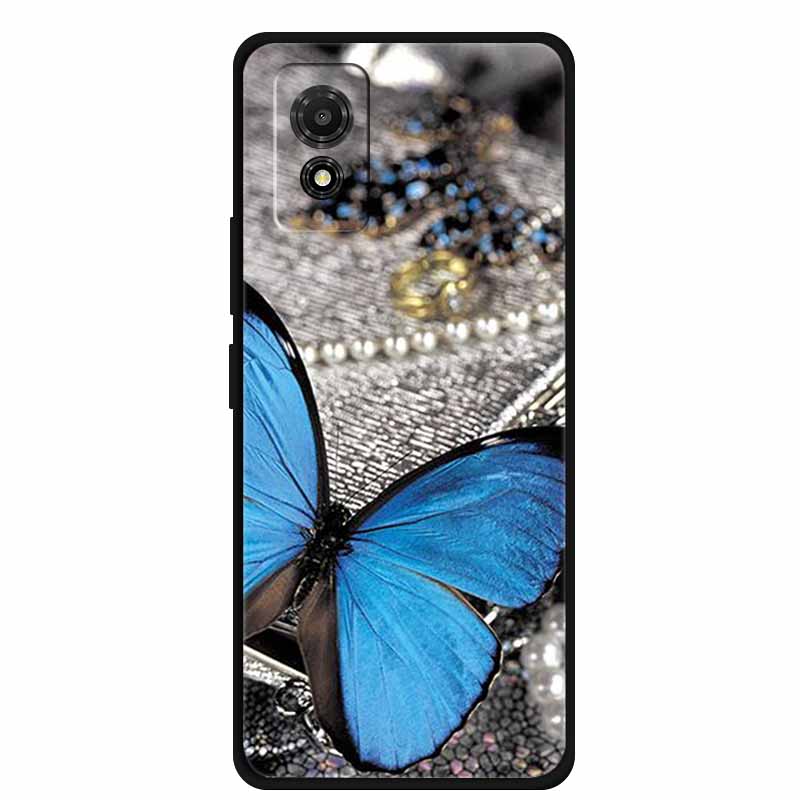 Für TCL 501 Hülle Luxus Mode Weiches TPU Schutz Silikon Handyhülle für TCL 501 T433D Rückseitenabdeckungen TCL501 etui Fundas 6.0"