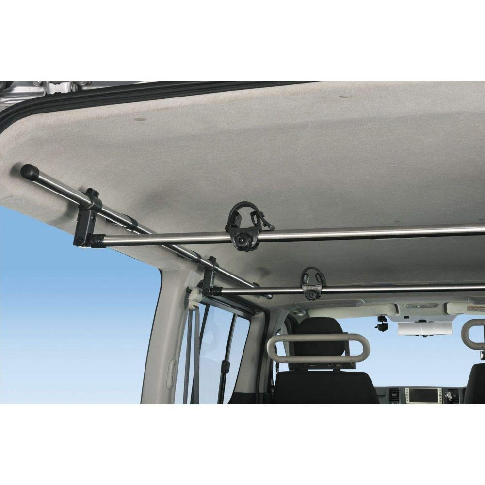 Carmate Cross Ride Series Ski & Paddle Attachment (2-Pack) NS117 Black