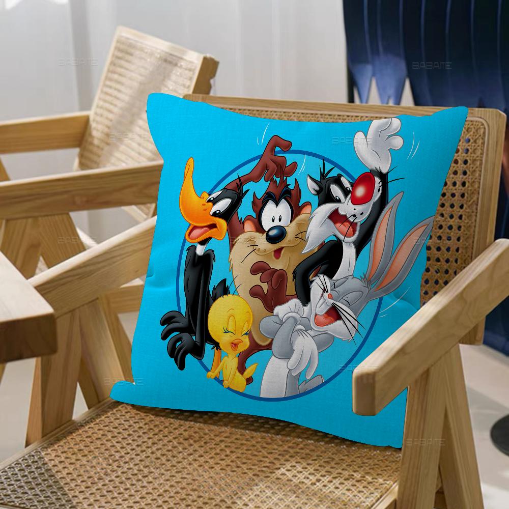 Bunny Funny Cute Rabbit Cartoon Pillowcase toon Gift Cushion Cover Bedroom Home Sofa Chair Seat Decor pillow case