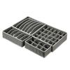 4-Piece Foldable Clothes & Underwear Storage Set – Large Capacity Socks Organizer – Space-Saving Multifunctional