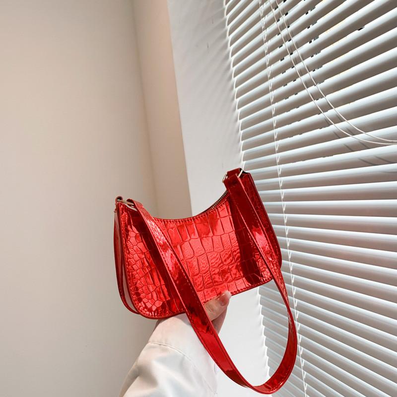 

Trendy Minimalist Crossbody Bag For Women Stylish Summer Shoulder Purse In Multiple Colors червоний