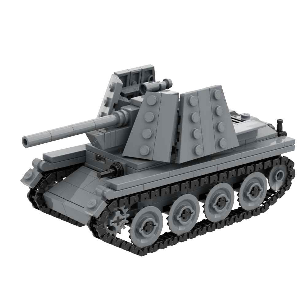 Light Tank M3 38T Stuart Military Building Block Toy ww2 Army Bricks Assembly Set Compatible with Brands