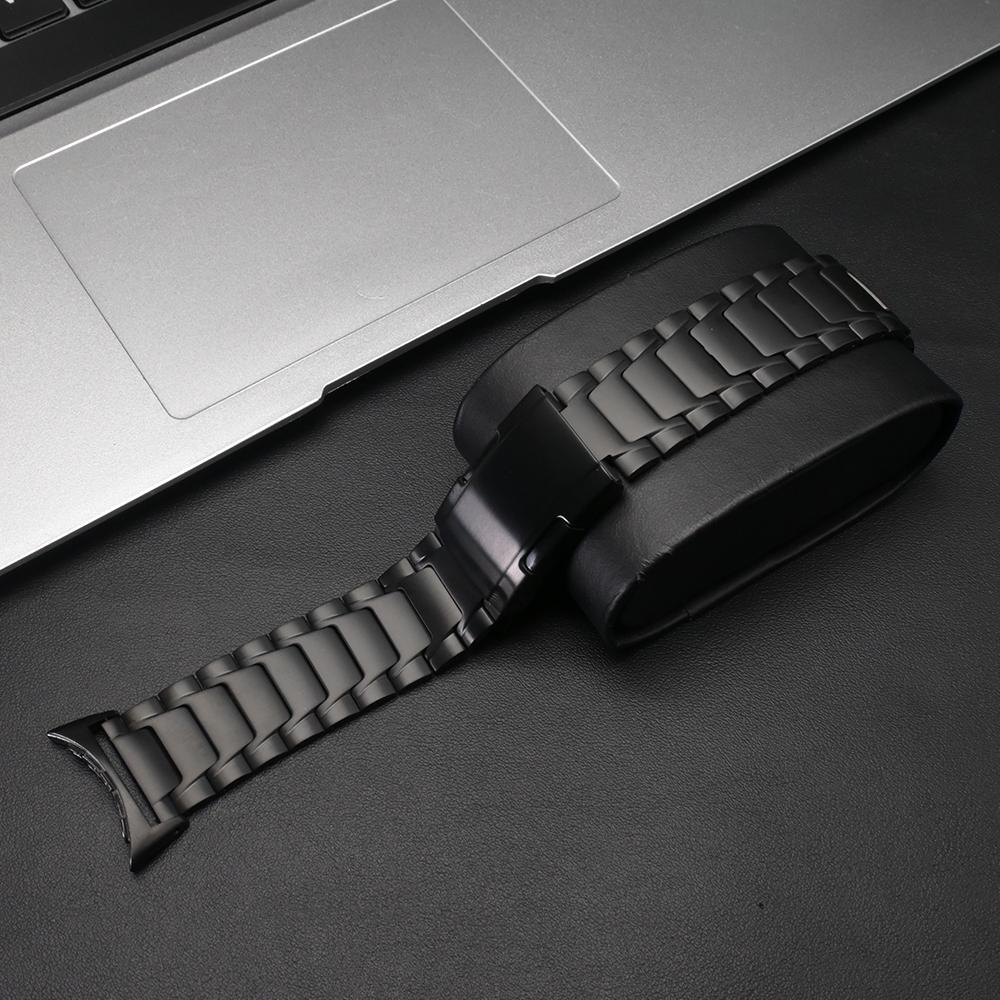 

Розкішний титановий ремінець для Google Pixel Watch 4 45 мм Аксесуари Чоловічий металевий ремінець для Google Pixel Watch 3 45 мм Браслет без проміжків Pixel Watch 3 45mm чорний