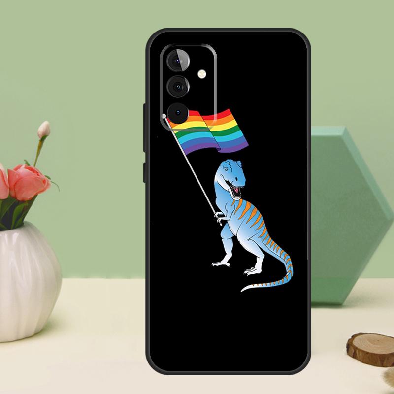 

T Rex Gay Pride Dinosaur For Samsung Galaxy A26 A54 A34 A14 A52 A32 A12 A13 A33 A53 A15 A16 A36 A56 A06 A35 A55 Case Samsung A22 4G