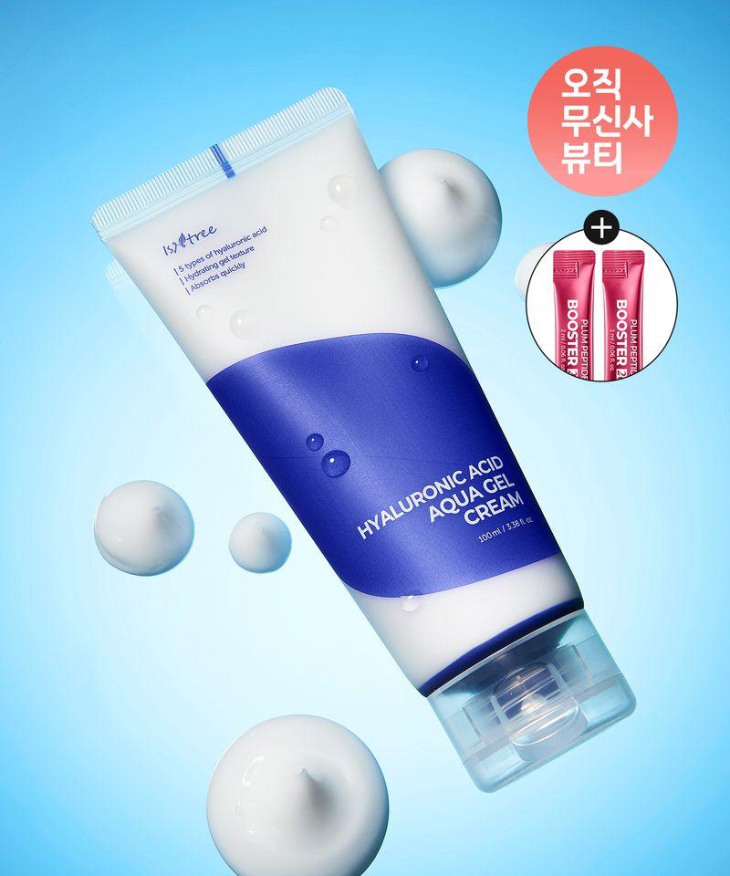Hyaluronic Acid Aqua Gel Cream 100ml (Gift: Plum Booster 2ml x 2EA)
