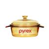 Pyrex Corning Belle 1L Amber Glass Pot