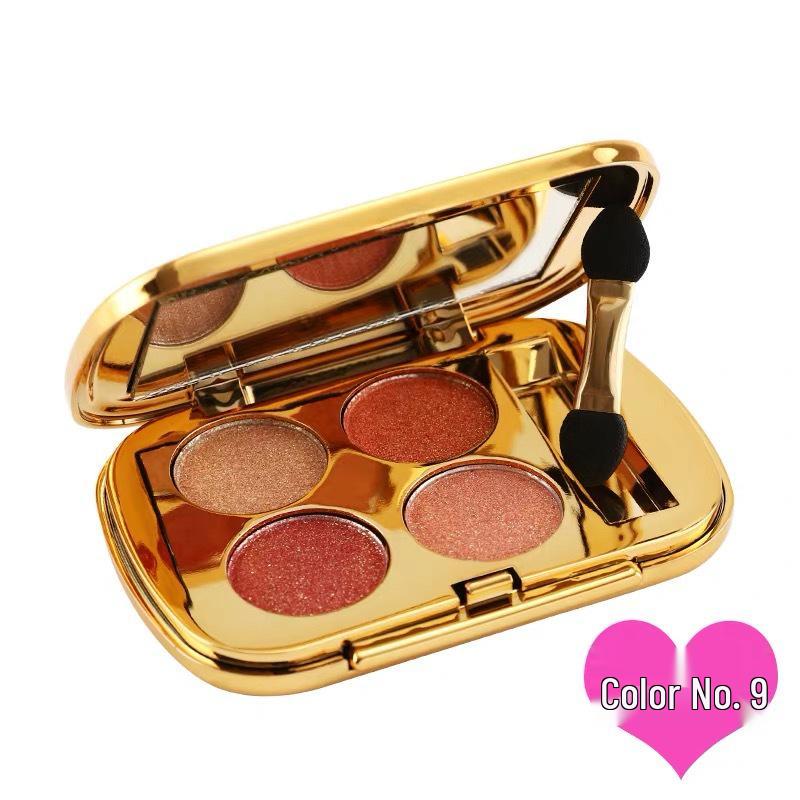 Winnie the Pooh Diamond Eyeshadow: Sparkling, long-lasting 4-color palette for a celestial shine.