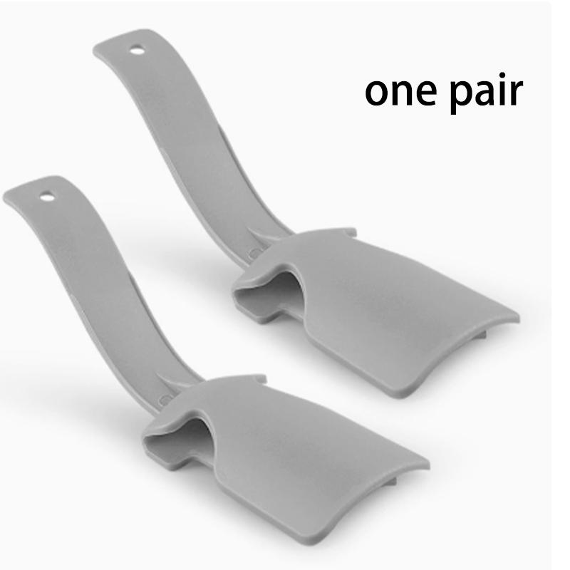 Professional Shoe Horn Plastic Shoehorn Lazy Shoe Helper High Quality Anti-Slip Shoe Lifter For Elderly Shoe Accessorie