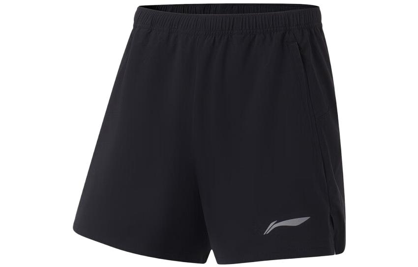 Li Ning Running Collection Sports Shorts Men s Black Moderate AKST265-1 M