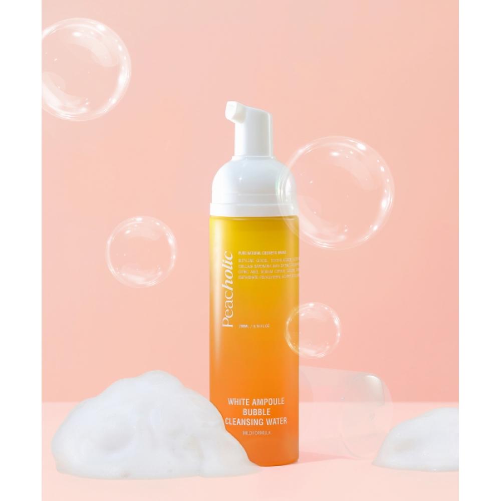 

Peacholic White Ampoule Bubble Cleansing Water 200ml NONE