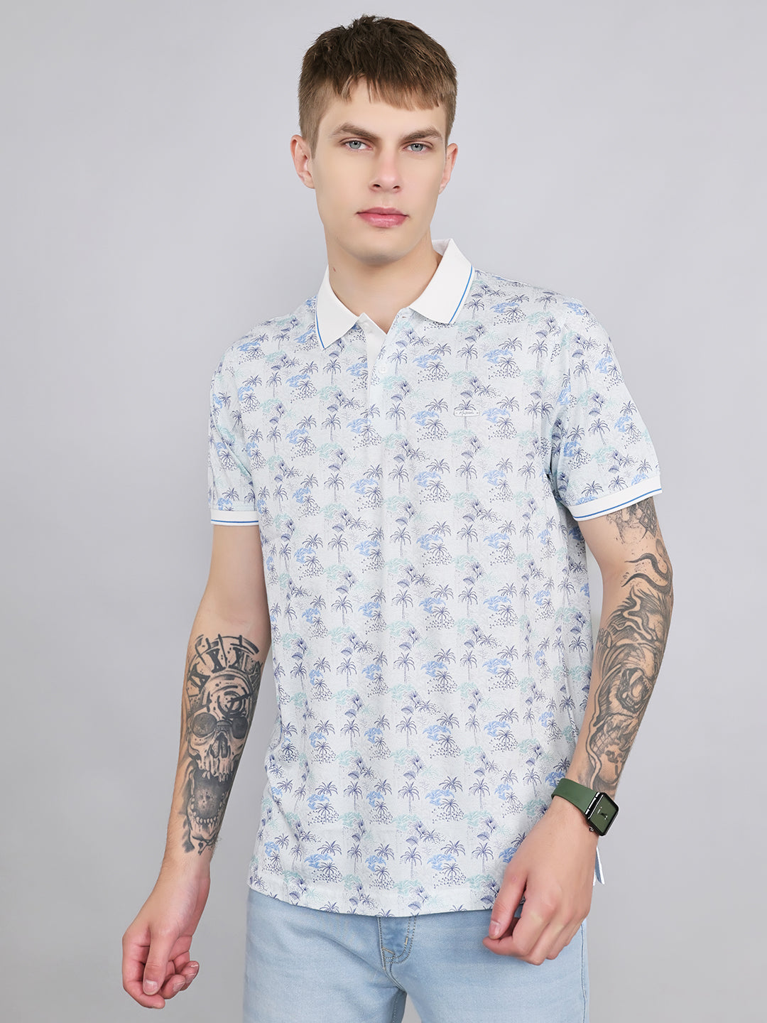 Monte Carlo Men Smart Fit White Tshirt L белый