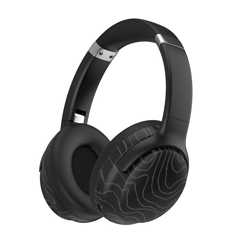 

Bluetooth 5.3 Over-Ear Headphones with Three Sound Effects and Music Card Slot чорний