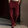Men's Casual Loose Fit Corduroy High-Quality Straight Leg Business Commuter Dress Pants Long Trousers Suitable for Work and Daily Wear