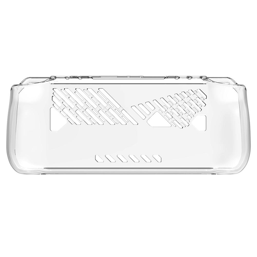 For ASUS ROG Ally X Game Console TPU Protective Case Anti-drop Heat Dissipation Transparent Protective Cover Soft Shell