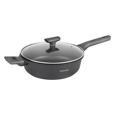 Black Cast Aluminum Sauté Pan 26cm With Lid Betty St26tfi From