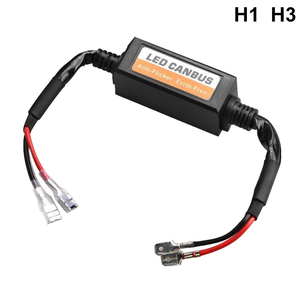 

Automotive LED Headlight Decoder EMC Interference LED Filtering Fault Eliminator Headlight Load Resistor