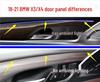 BMW X3/X4 2018-2021 Interiérové samolepky na konzolu z uhlíkových vláken (G01/G02)