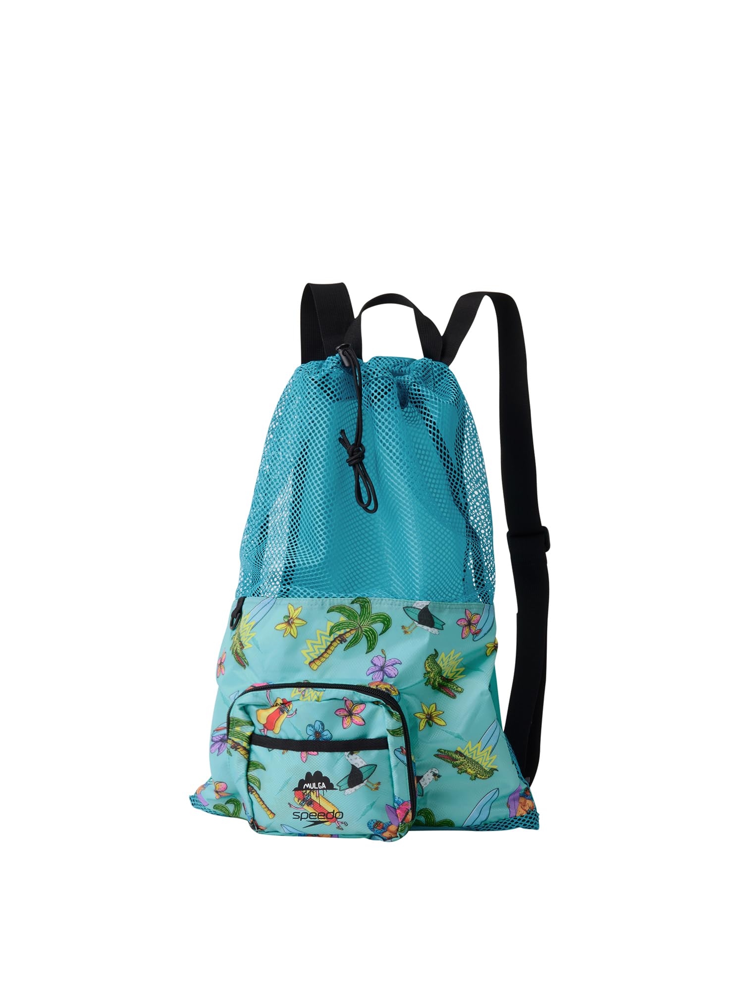 

Speedo Mulga Pocketable Mesh Free Size Bag, Turquoise,