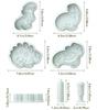 New Dinosaur Cutter Set Cookie Cutters Cake Tools Biscuit Stamp Fondant Mould Baking Sugarcraft Mold
