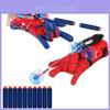 Upgrade Wristwatch Launcher With Spider Gloves For Soft Bullet Fun Toys