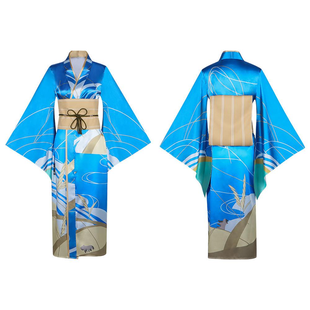 20 Seiki Denki Mokuroku Cosplay Costume For Sakamoto Kihachi And Inako With Polyester Fabric For Anime Fans