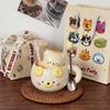 Birthday Gift Cute Bear Ceramic Mug Gift Box Couple Straw Water Cup for Girls