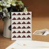 24 Pcs/Lot DIY Floral Print Corner Paper Stickers For Photo Albums Handwork Frame Decoration Scrapbooking Wholesale 8 Colors